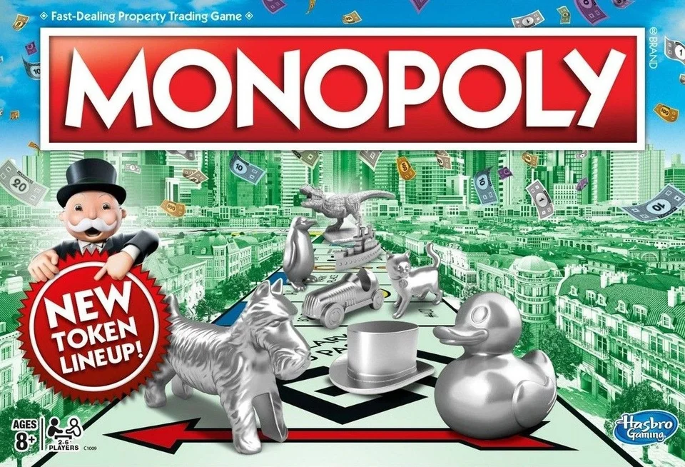 Коробка игры Монополия