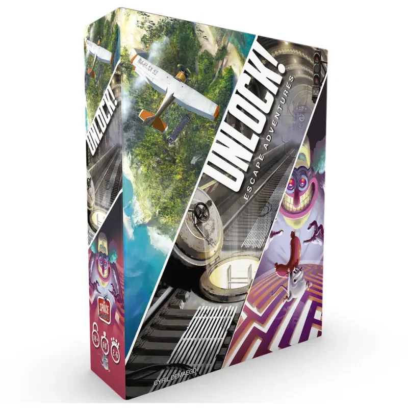 Коробка игры Unlock! Escape Adventures