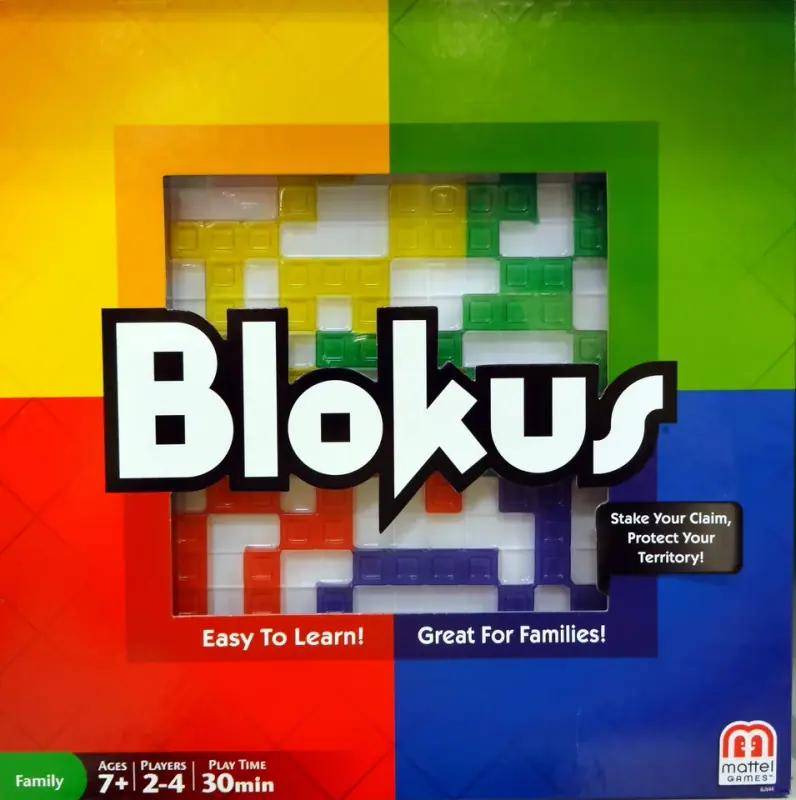 Коробка игры Блокус