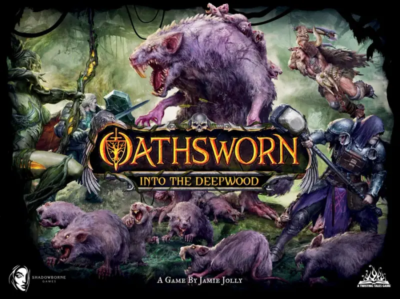 Коробка игры Oathsworn: Верные клятве – Тайны Темнолесья