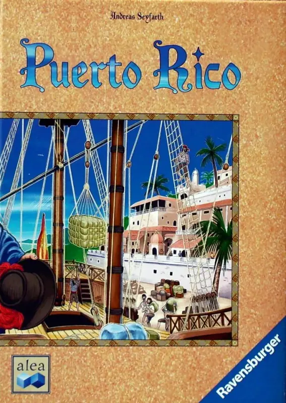 Коробка игры Puerto Rico
