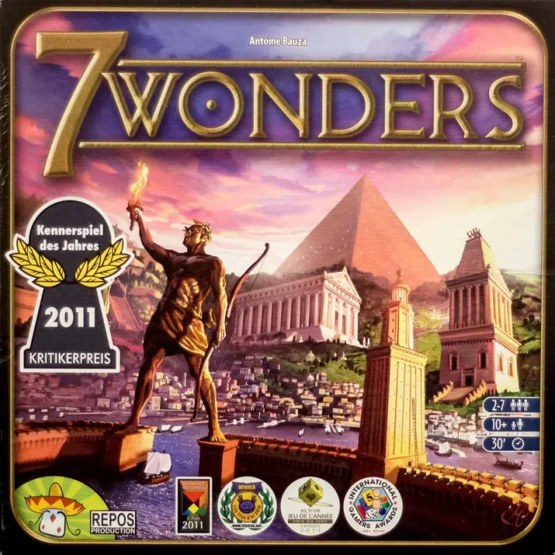 Коробка игры 7 чудес