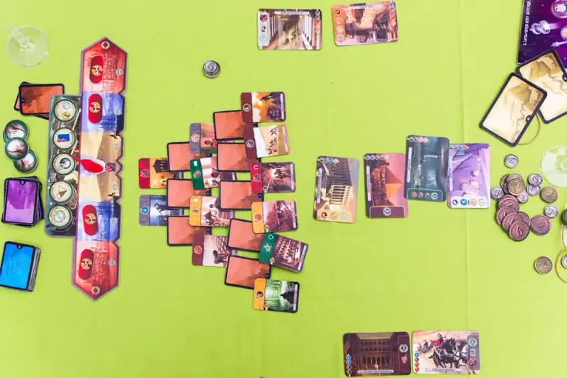 Партия: игра 7 чудес: Дуэль