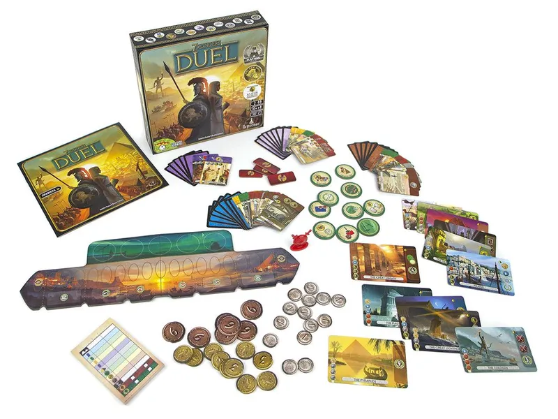 Что внутри: игра 7 чудес: Дуэль