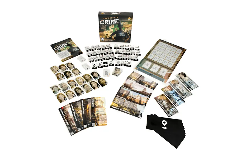 Что внутри: игра Место преступления