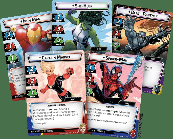 Партия: игра Marvel Champions: The Card Game