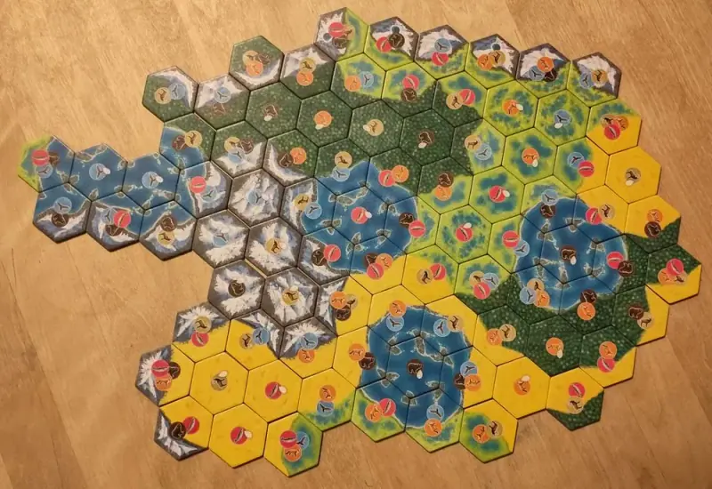 Партия: игра Каскадия