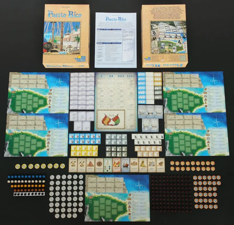 Что внутри: игра Puerto Rico