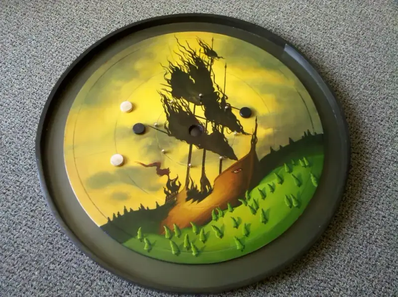 Что внутри: игра Crokinole