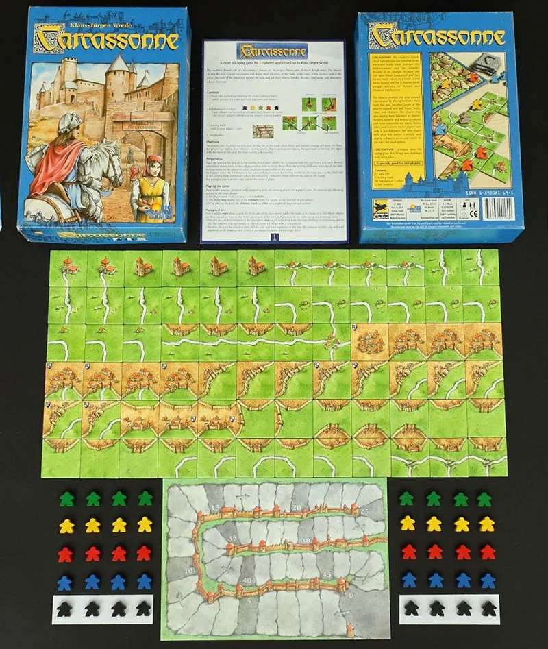 Что внутри: игра Каркассон